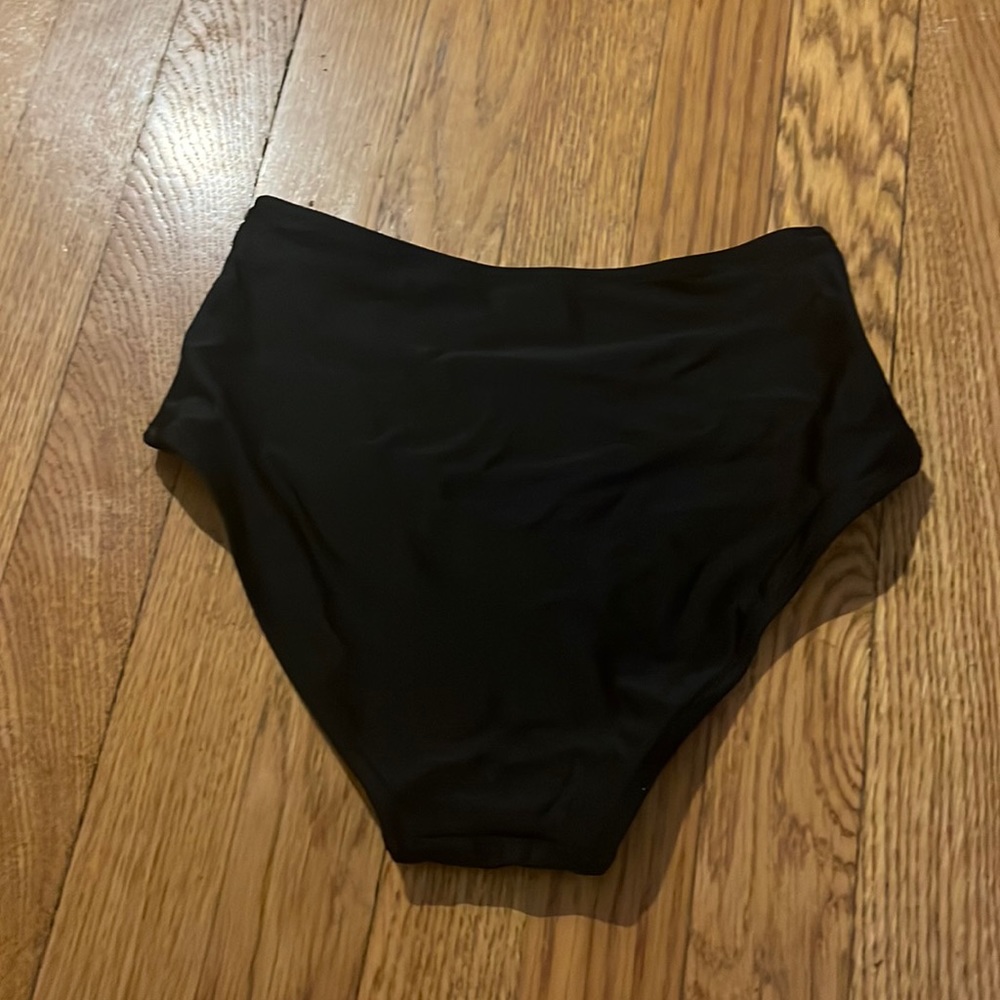 Black bikini bottoms